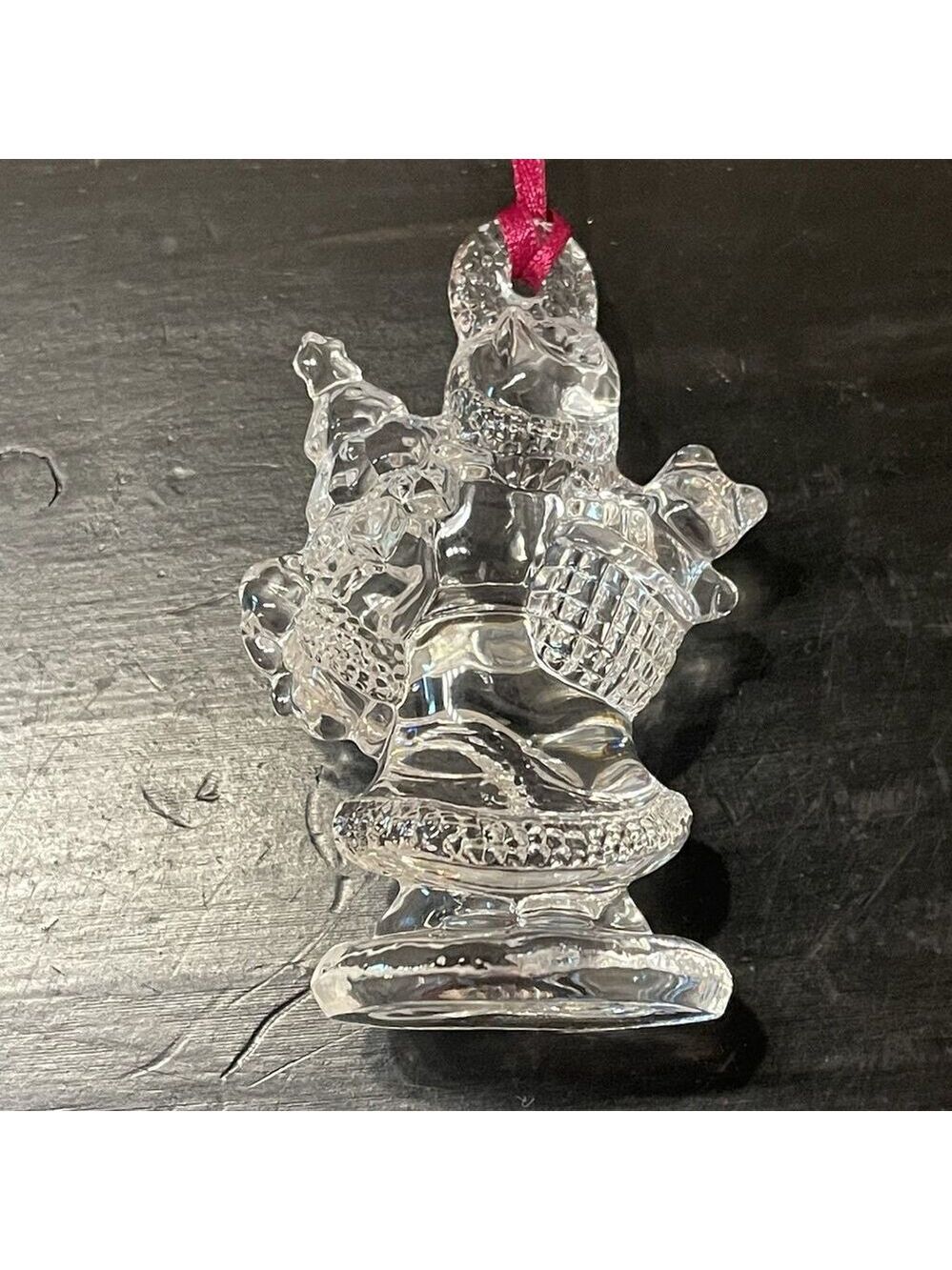 Marquis Waterford Crystal Santa Annual Christmas Ornament 2nd In Series - Picture 4 of 5